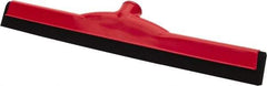 PRO-SOURCE - 18" Rubber Blade Floor Squeegee - Red - Exact Tool & Supply