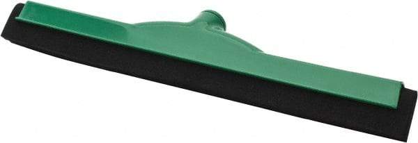 PRO-SOURCE - 18" Rubber Blade Floor Squeegee - Green - Exact Tool & Supply