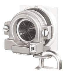Square D - Extended Mushroom Head Pushbutton Switch Padlock Attachment - Extended Mushroom Head Pushbutton - Exact Tool & Supply