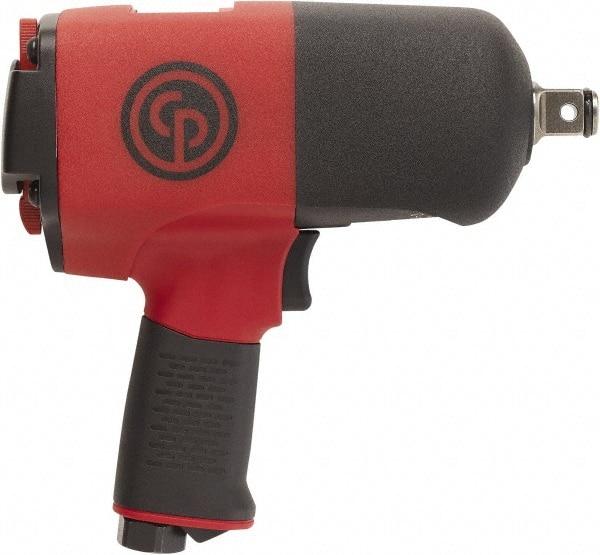 Chicago Pneumatic - 3/4" Drive, 6,500 RPM, 1,217 Ft/Lb Torque Impact Wrench - Pistol Grip Handle, 12 CFM, 90 psi, 3/8" NPT Inlet - Exact Tool & Supply