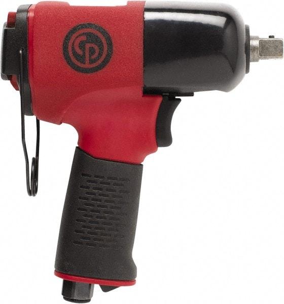 Chicago Pneumatic - 1/2" Drive, 11,500 RPM, 406 Ft/Lb Torque Impact Wrench - Pistol Grip Handle, 8 CFM, 90 psi, 1/4" NPT Inlet - Exact Tool & Supply