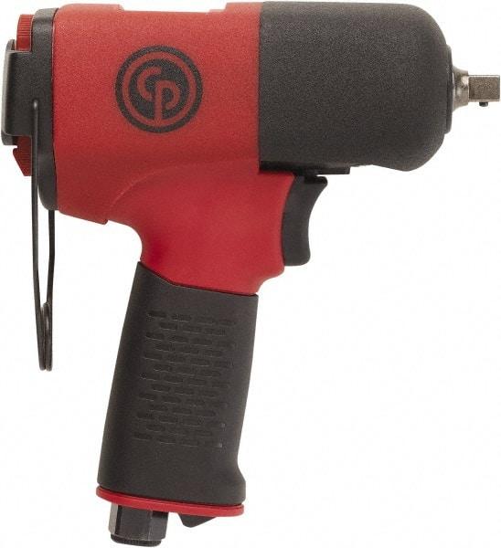 Chicago Pneumatic - 3/8" Drive, 11,500 RPM, 332 Ft/Lb Torque Impact Wrench - Pistol Grip Handle, 8 CFM, 90 psi, 1/4" NPT Inlet - Exact Tool & Supply