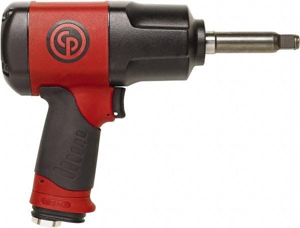 Chicago Pneumatic - 1/2" Drive, 8,200 RPM, 922 Ft/Lb Torque Impact Wrench - Pistol Grip Handle, 5.2 CFM, 90 psi, 1/4" NPT Inlet - Exact Tool & Supply