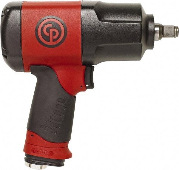 Chicago Pneumatic - 1/2" Drive, 8,200 RPM, 922 Ft/Lb Torque Impact Wrench - Pistol Grip Handle, 5.2 CFM, 90 psi, 1/4" NPT Inlet - Exact Tool & Supply
