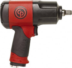 Chicago Pneumatic - 1/2" Drive, 8,200 RPM, 922 Ft/Lb Torque Impact Wrench - Pistol Grip Handle, 5.2 CFM, 90 psi, 1/4" NPT Inlet - Exact Tool & Supply