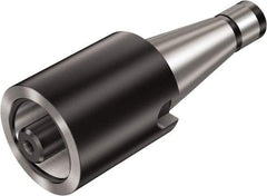 Sandvik Coromant - 40;C6;40 System Size, Modular Tool Holding System Adapter - 75mm Projection, 63mm Body Diam, 6.6299" OAL - Exact Tool & Supply