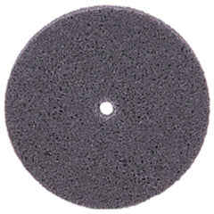 1″ × 1″ Non-Woven Unitized Wheel, Series 6, AO - Fine, 3/16″ Arbor Hole - Exact Tool & Supply