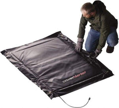 Powerblanket - 48" Long x 36" Wide, Flat, PVC, Standard Heat Blanket - 120 Volts, Flat Back - Exact Tool & Supply