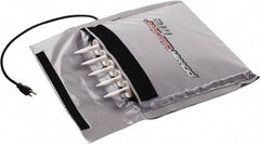 Powerblanket - 24" Long x 13" Wide, Flat, PVC, Caulk Warmer - 120 Volts, Flat Back - Exact Tool & Supply