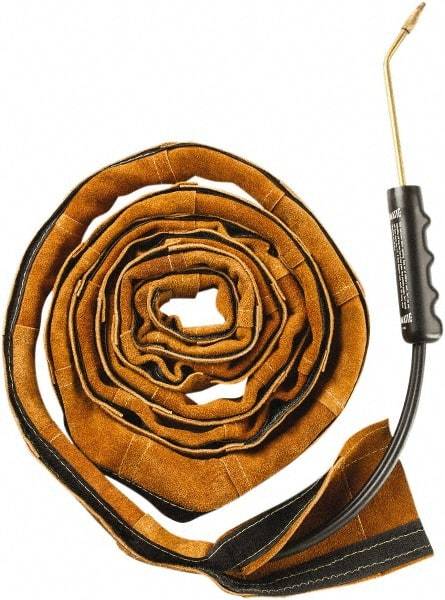 Steiner - Welding Cable Covers - 100' 1-3/4"DIA BRN HK&LP CLS CABLE COVER - Exact Tool & Supply