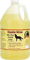 Bare Ground Solutions - One Gallon of Coyote Urine Predator Scent to repel unwanted animals - Exact Tool & Supply