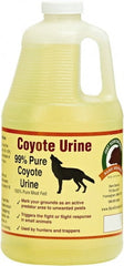 Bare Ground Solutions - Half Gallon of Coyote Urine Predator Scent to repel unwanted animals - Exact Tool & Supply