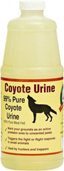 Bare Ground Solutions - One Quart of Coyote Urine Predator Scent to repel unwanted animals - Exact Tool & Supply