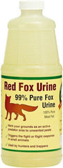 Bare Ground Solutions - One Quart of Fox Urine Predator Scent to repel unwanted animals - Exact Tool & Supply