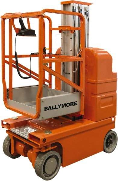 Ballymore - Cherry Pickers (Personal Lifts) Type: One Person Lift Type of Power: (4) 12 Volt Battery - Exact Tool & Supply