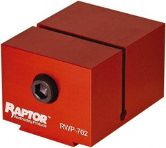 Raptor Workholding - 1-1/2" Jaw Width, 1.82" High x 2.35" Long x 2.95" Wide Dovetail Vise - For Use with 4 & 5 Axis Workholding Systems - Exact Tool & Supply