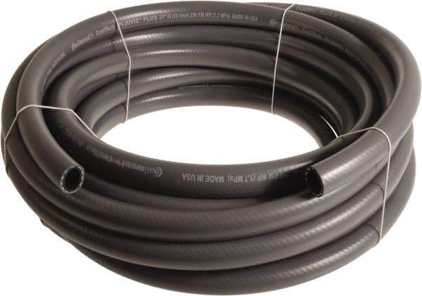 Continental ContiTech - 1" ID x 1.38" OD 200' Long Multipurpose Air Hose - 250 Working psi, -10 to 158°F, Gray - Exact Tool & Supply