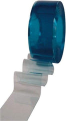 Clearway Door - Clear Low Temp Non-Reinforced QuickStrip Roll Dock Curtain Strips - 6" Wide x 300' Long x 0.06" Thick - Exact Tool & Supply