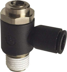 Legris - Speed & Flow Control Valves   Valve Type: Compact Meter Out Flow Control    Male Thread Size: 3/8 - Exact Tool & Supply
