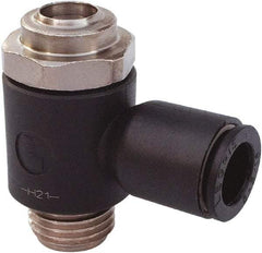 Legris - Speed & Flow Control Valves   Valve Type: Compact Meter Out Flow Control    Male Thread Size: 1/8 - Exact Tool & Supply