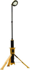 Pelican Products, Inc. - 14.4 Volt, Cordless, LED Portable Floor Work Light - 1 Head, 5,300 Lumens, Polypropylene, 39.9" High - Exact Tool & Supply