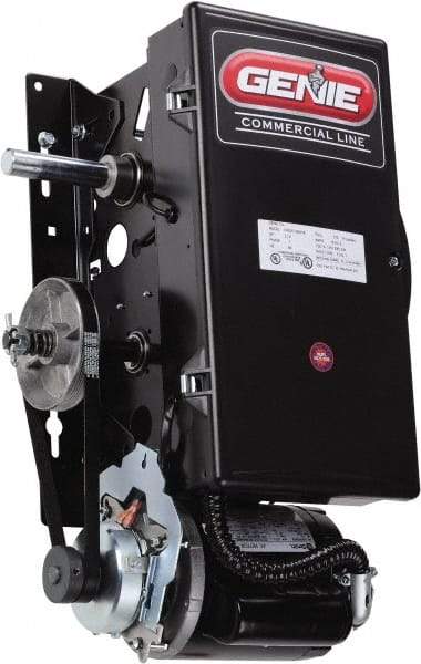 Genie - 1/2 hp 1 Phase Standard Duty Garage Door Jackshaft Operator Head with Brake - For Use with Maximum 24' High Sectional Door - Exact Tool & Supply