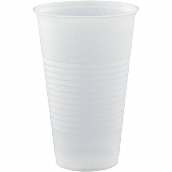 DART - Plastic Cold Cups, 16 oz - Translucent - Exact Tool & Supply