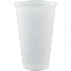 DART - Plastic Cold Cups, 16 oz - Translucent - Exact Tool & Supply