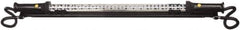 Bayco - Cordless, LED Portable Magnetic Mount Work Light - 1 Head, 1,200 & 650 Lumens, Polymer & Steel, 48-1/2" Long x 4.4" Wide x 6-1/2" High - Exact Tool & Supply