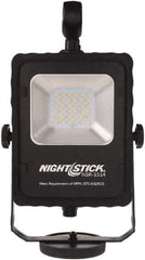 Bayco - Cordless, LED Portable Magnetic Mount Work Light - 1 Head, 1,000 & 500 Lumens, Aluminum, 6.1" Long x 3-1/2" Wide x 12" High - Exact Tool & Supply