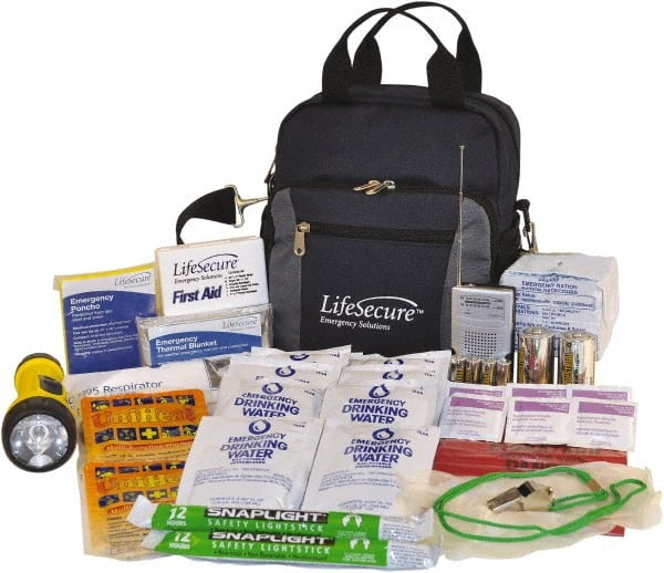 LifeSecure - Survival in a Bottle Emergency Response/Preparedness Kit - Exact Tool & Supply