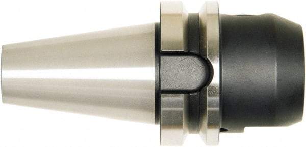 Bilz - BT40 5/16" Shank Diam Taper Shank 5/16" Hole End Mill Holder/Adapter - 1" Nose Diam, 2.55" Projection, M16 Drawbar, Through-Spindle, Through-Bore & DIN Flange Coolant - Exact Tool & Supply