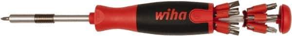 Wiha - Bit Screwdriver Set - Phillips, Slotted, Torx, Square, Pozidriv - Exact Tool & Supply