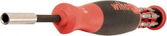 Wiha - 13 Piece, 1/4" Drive Screwdriver SoftFinish Handle Bit Set - 5/64 to 1/4" Hex, 2 to 6mm Hex - Exact Tool & Supply