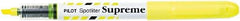 Pilot - Flouorescent Yellow Highlighter - Chisel Tip, Liquid Ink - Exact Tool & Supply