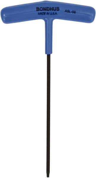 Bondhus - A5L-06 ASTER Recess Key - T-Handle Cushion Grip - Exact Tool & Supply