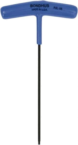 Bondhus - A5L-05 ASTER Recess Key - T-Handle Cushion Grip - Exact Tool & Supply