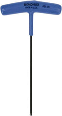 Bondhus - A5L-05 ASTER Recess Key - T-Handle Cushion Grip - Exact Tool & Supply