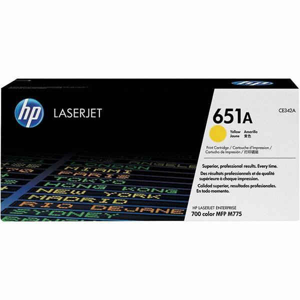 Hewlett-Packard - Yellow Toner Cartridge - Use with HP LaserJet Enterprise 700 Color MFP M775 - Exact Tool & Supply