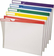 Pendaflex - 8-1/2 x 11", Letter Size, Assorted Colors, Index Folder - Exact Tool & Supply