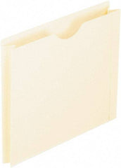 Pendaflex - 8-1/2 x 11", Letter Size, Manila, Expansion Folders - 11 Point Stock, Straight Tab Cut Location - Exact Tool & Supply