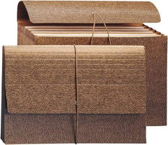 SMEAD - 8-1/2 x 14", Legal, Redrope, Expansion Folders - Exact Tool & Supply