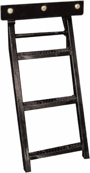 Buyers Products - Steel Retractable Step - 35" Long, Black, For Use with Universal Use - Exact Tool & Supply