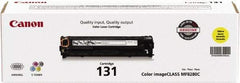 Canon - Yellow Toner Cartridge - Use with Canon imageCLASS LBP7110Cw, MF8280Cw - Exact Tool & Supply