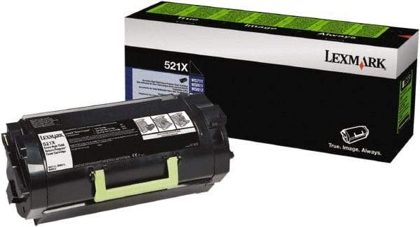 Lexmark - Black Toner Cartridge - Use with Lexmark MS711, MS811, MS812 - Exact Tool & Supply