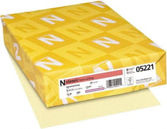 Neenah Paper - 8-1/2" x 11" Baronial Ivory Copy Paper - Use with Laser Printers, Copiers, Inkjet Printers - Exact Tool & Supply