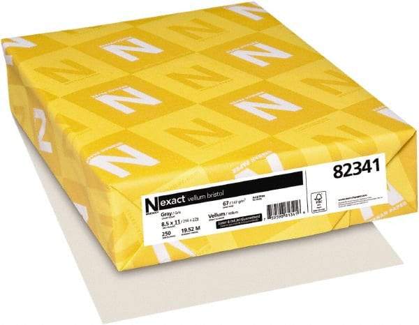 Neenah Paper - 8-1/2" x 11" Gray Colored Copy Paper - Use with Laser Printers, Copiers, Inkjet Printers - Exact Tool & Supply