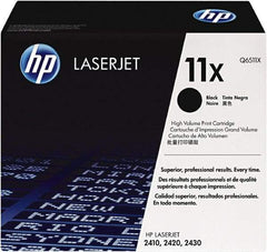 Hewlett-Packard - Black Toner Cartridge - Use with HP LaserJet 2420, 2430 - Exact Tool & Supply