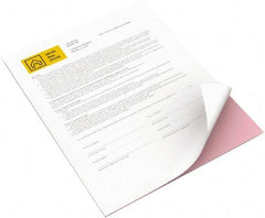 Xerox - 8-1/2" x 11" Pink & White Digital Carbonless Paper - Use with Laser Copiers, Laser Printers - Exact Tool & Supply