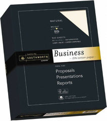 Southworth - 8-1/2" x 11" Natural Copy Paper - Use with Laser Printers, Copiers, Inkjet Printers - Exact Tool & Supply